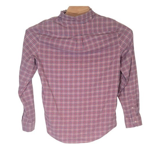 Vineyard Vines Plaid Long Sleeve Button Down Flannel Shirt Size Medium - Picture 2 of 5